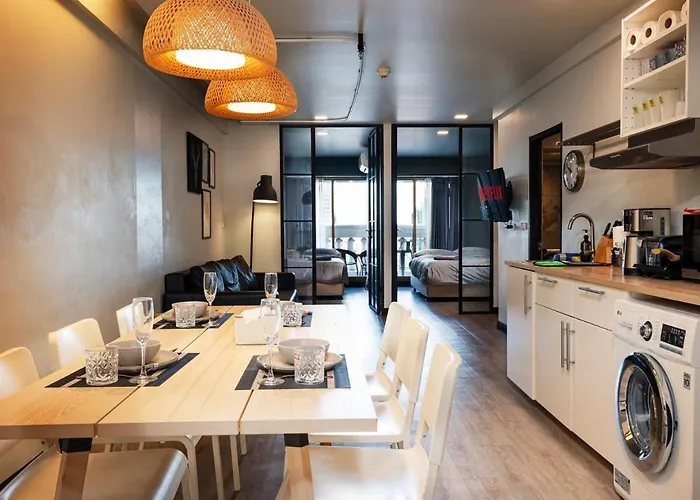 아파트 2 Bedroom State Tower Sathorn 방콕